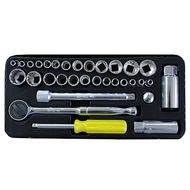 세신버팔로 소켓렌치세트 1/4인치 3/8인치 33pcs