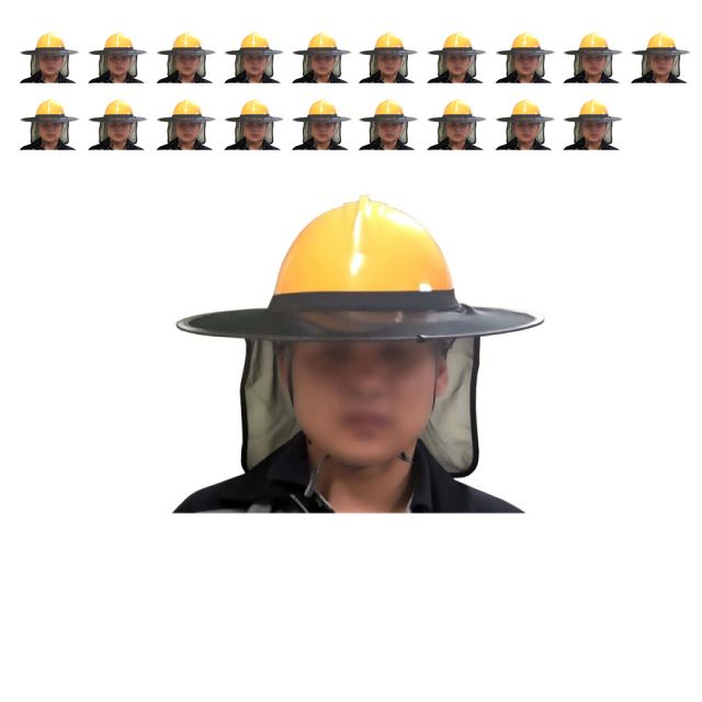 탈부착이 쉬운 안전모용 햇빛가리개 X 20개입