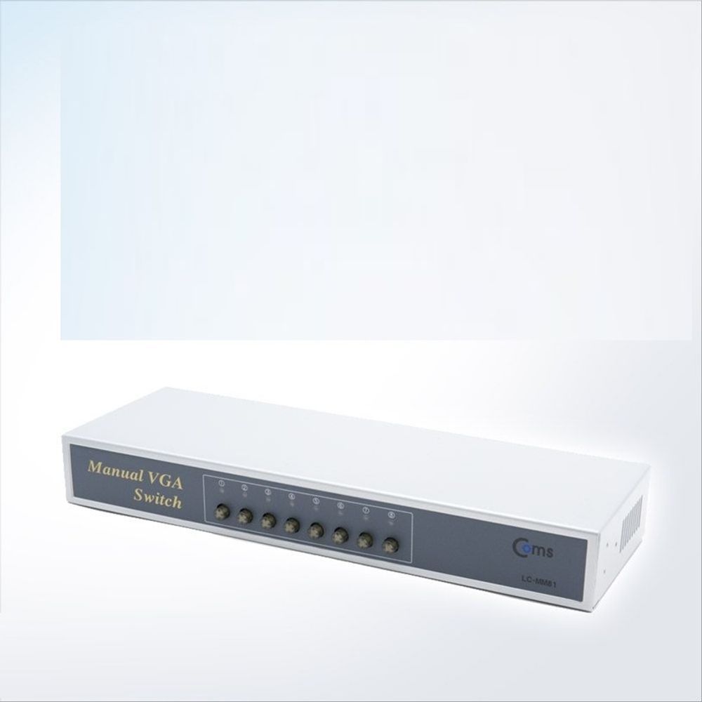 모니터 선택기 8대1 스위치 RGB VGA