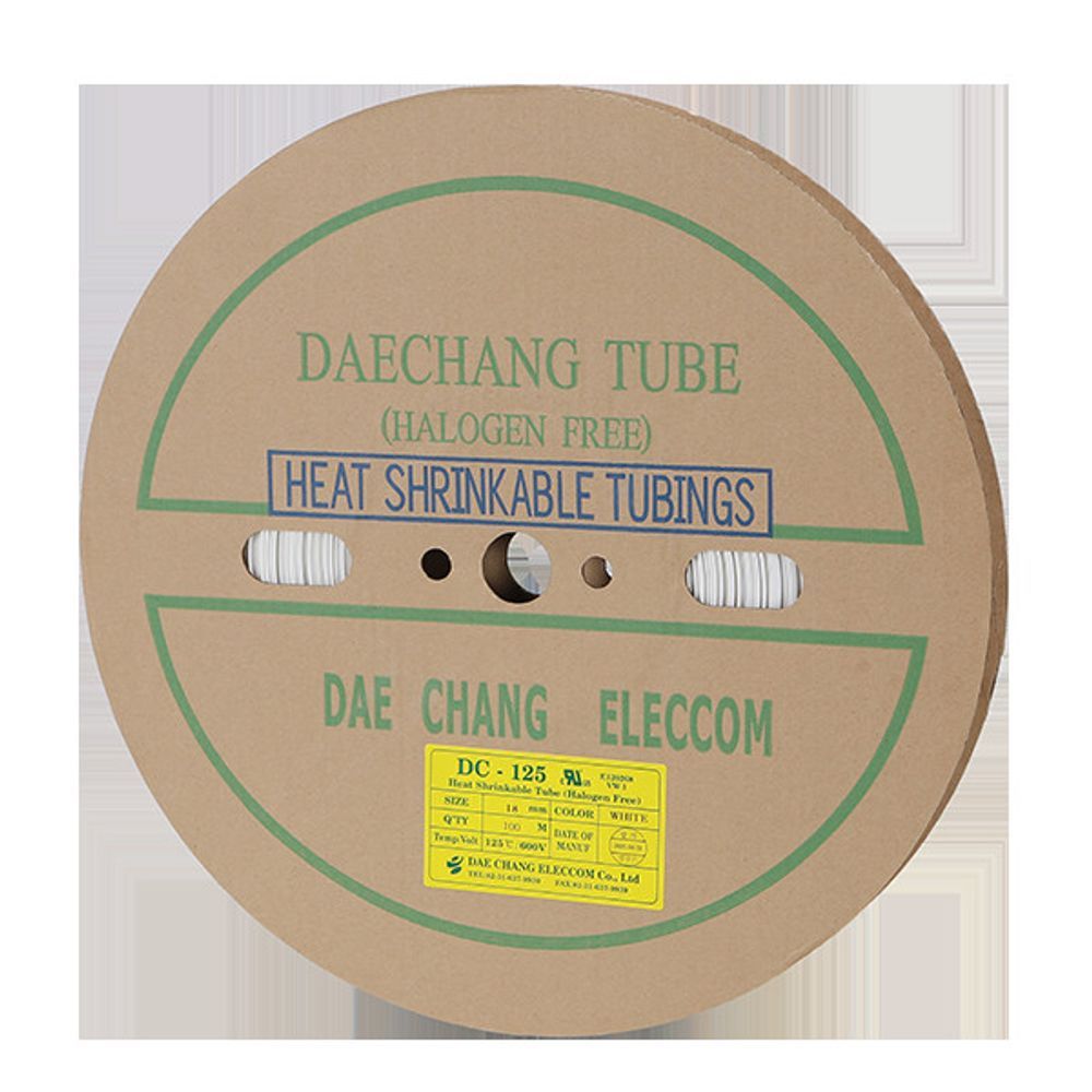 수축튜브 18MM 100M 백색 1롤