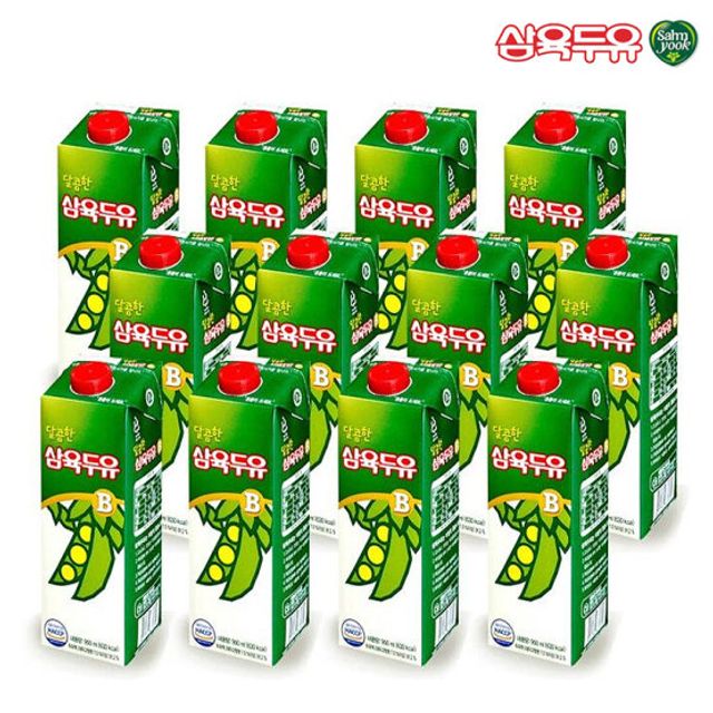 삼육 달콤한 삼육두유B 950ml X 12팩