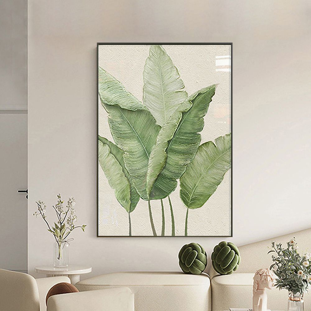 액자A 나뭇잎 100cmx150cm 세로형