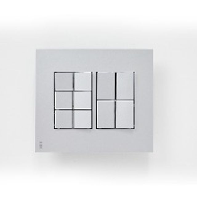 제닛 1로 5구 스위치 실버 ABB
