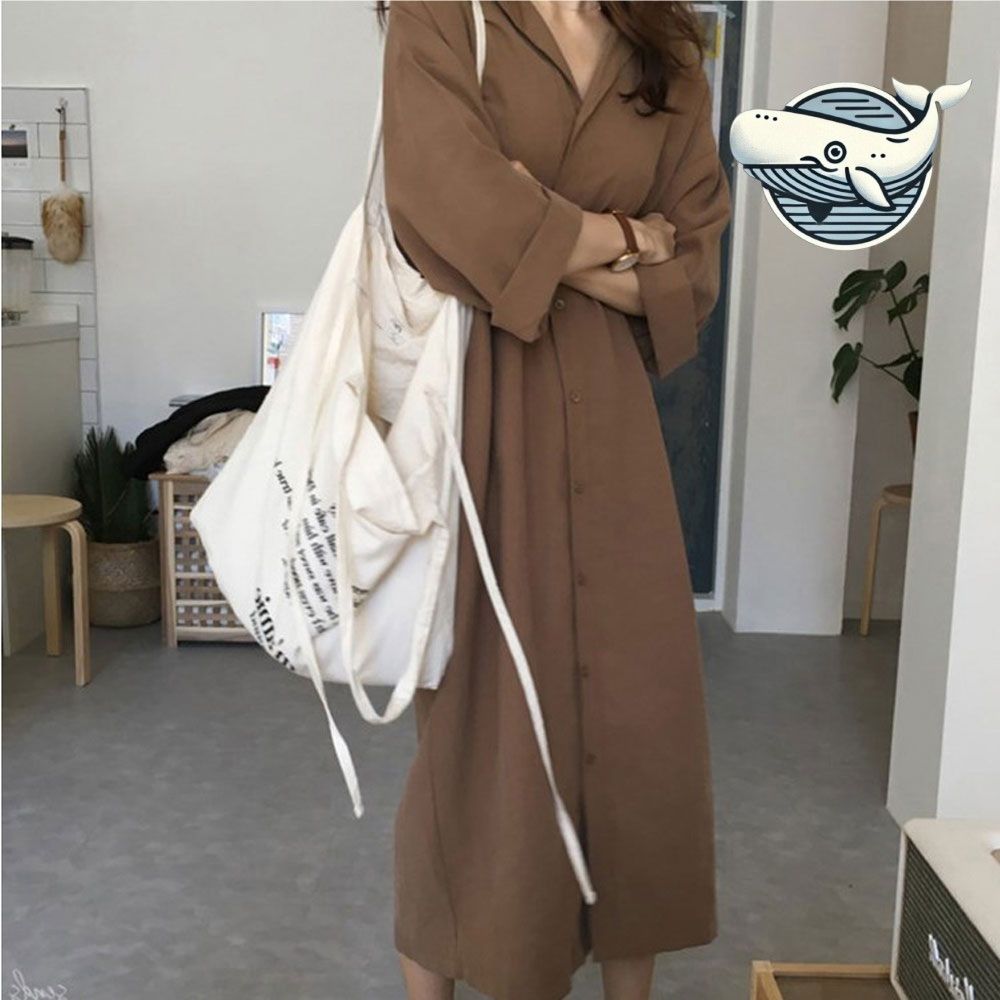 가을 여신 롱셔츠 모던 카라 로브 자켓 데일리