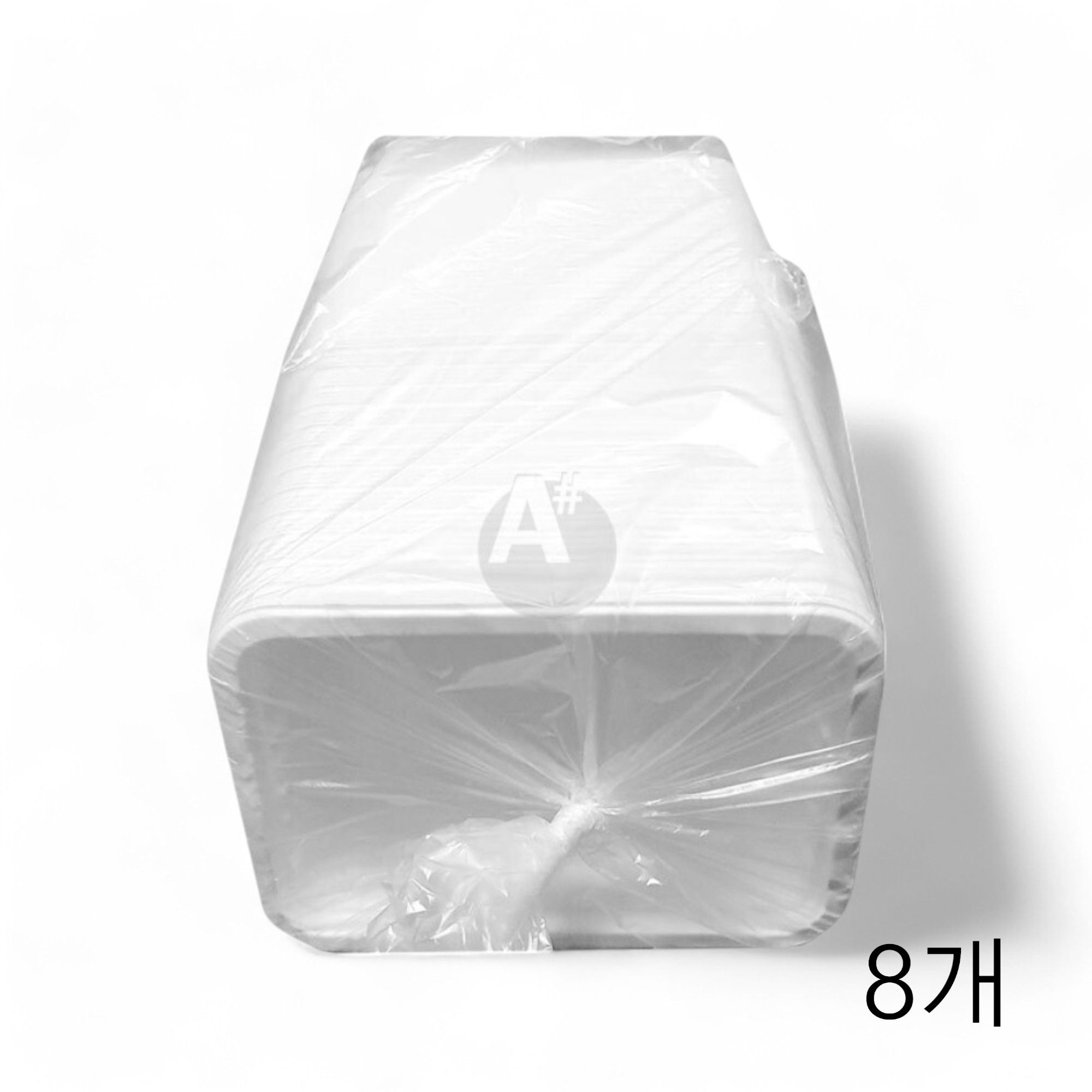 GS 바베큐용 일회용기 대 19.5cm 100입X8개 포장그릇