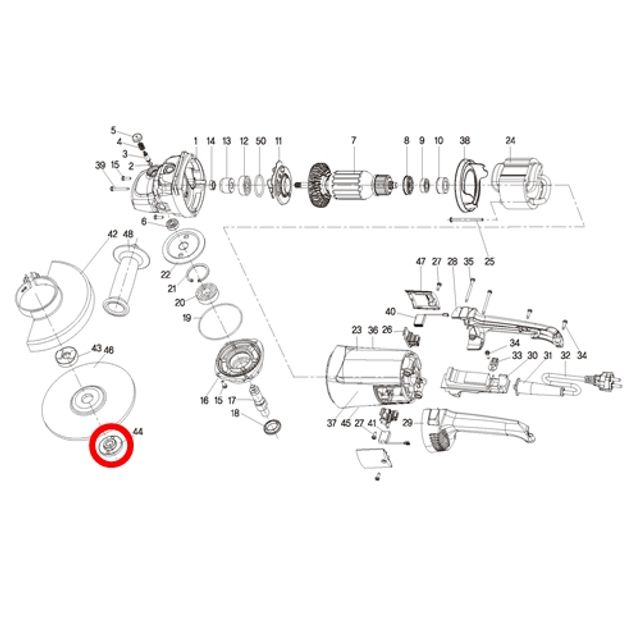 2036718 계양부품휠너트 10EA DG-180FB/180FA/DG-15