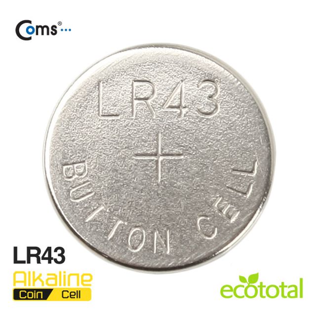골든파워(GP)코인전지(LR43)알카라인 1.5v 1Set(10알)