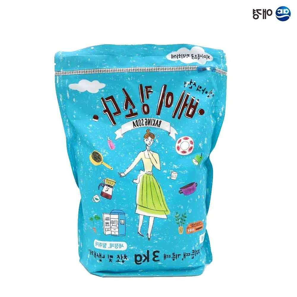 베이킹소다 3kg 지우기 다목적클리너 주방욕실 청소