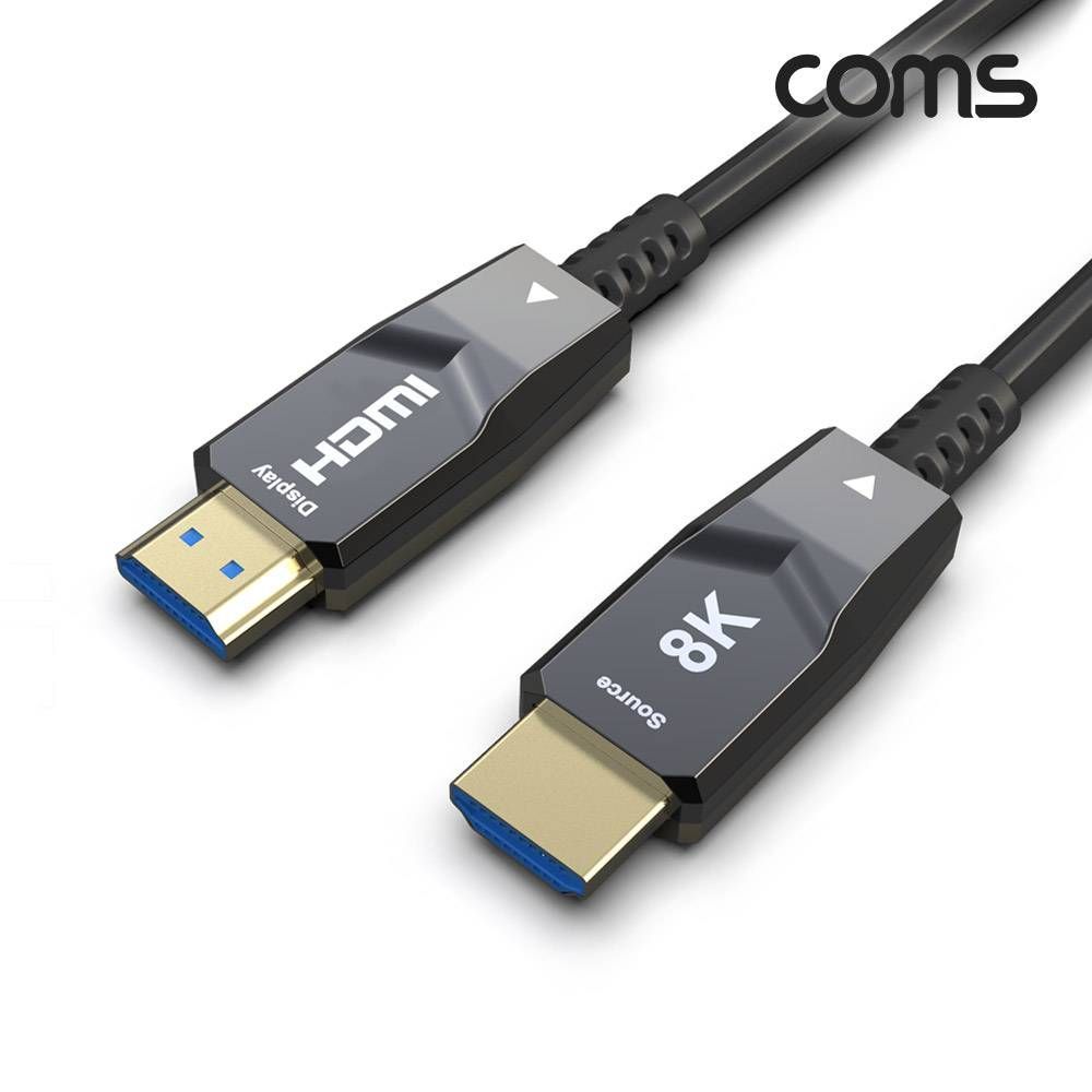 HDMI 2.1 AOC 리피터 광케이블 15M 8K60Hz 4K120Hz 48