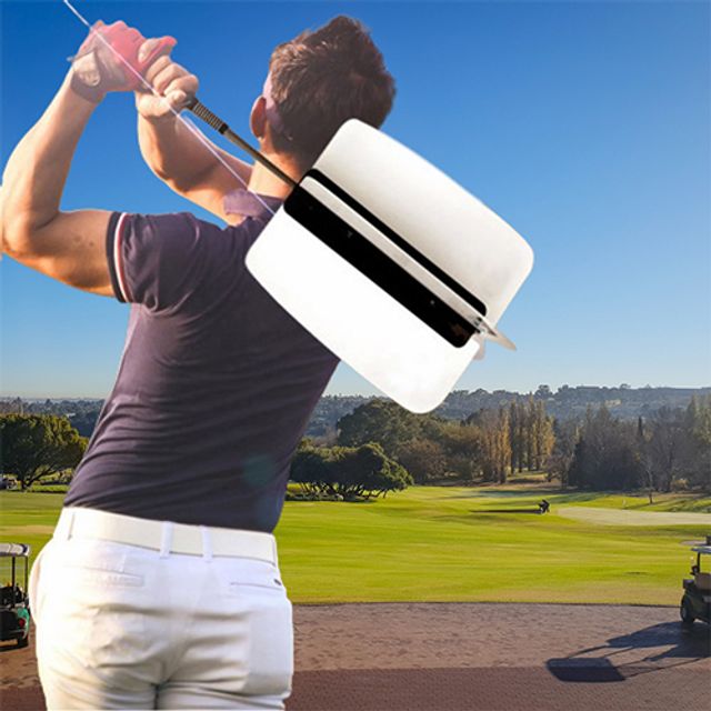 바람개비 스윙연습기 골프연습 연습용 골프채