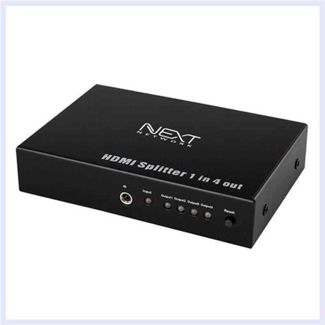 NEXT-0104SP 1대4 HDMI 분배기 HDMI 모니터분배기