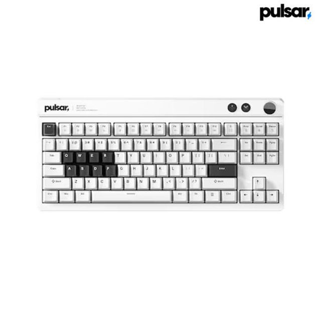 펄사 Pulsar XBOARD QS 기계식 유선 키보드 (화이트)