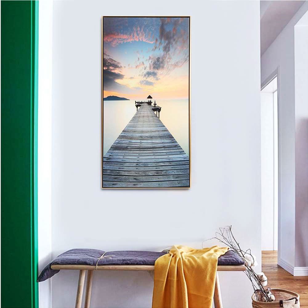 그림 액자 40x80 거실 침실 풍경 프린팅