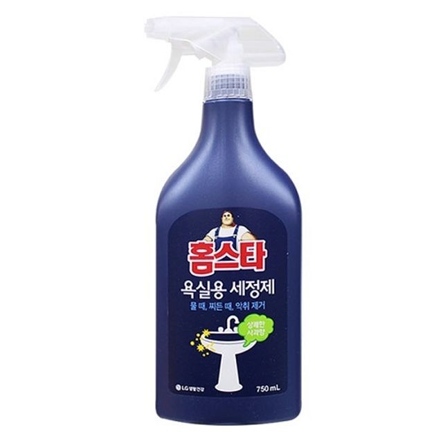 욕실용 세정제 750mL 사과향 물때 찌든때