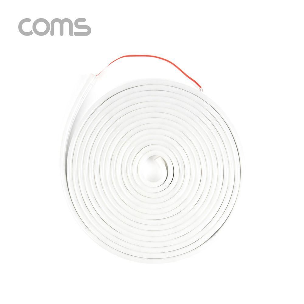 Coms LED 슬림형(줄띠형) DC전원 5M Warm White