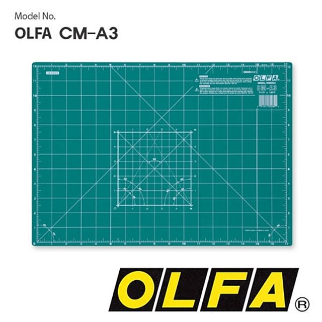 올파 OLFA 다목적 커팅 매트 고무판 칼판 A3 (420x300mm)