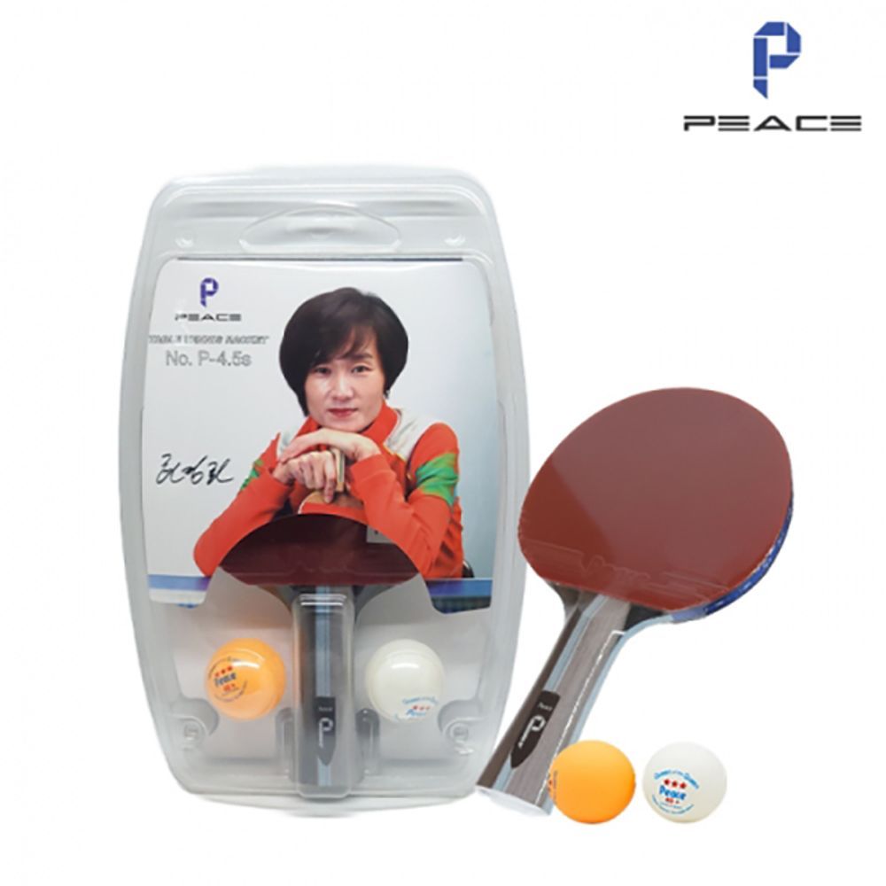 탁구라켓세트(쉐이크핸드형) P-4.5s