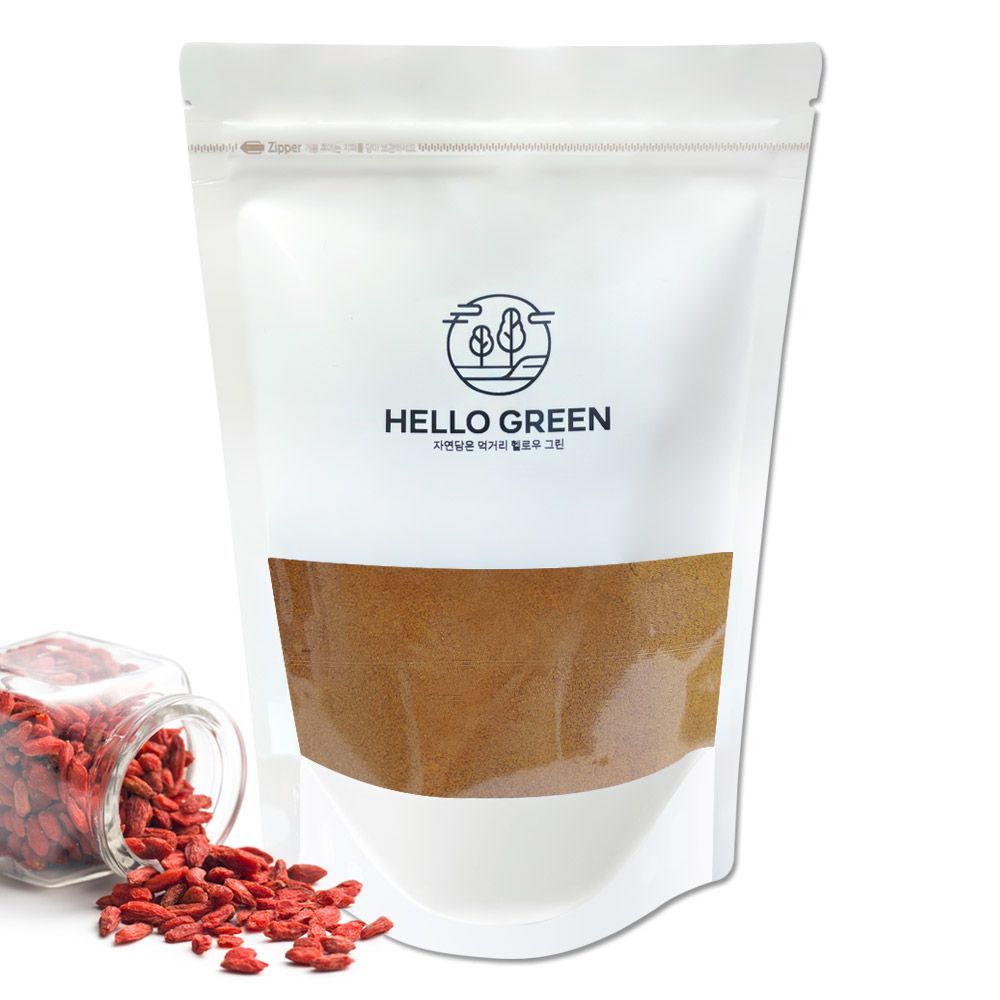 헬로우그린 청양 구기자 가루 600g(팩)