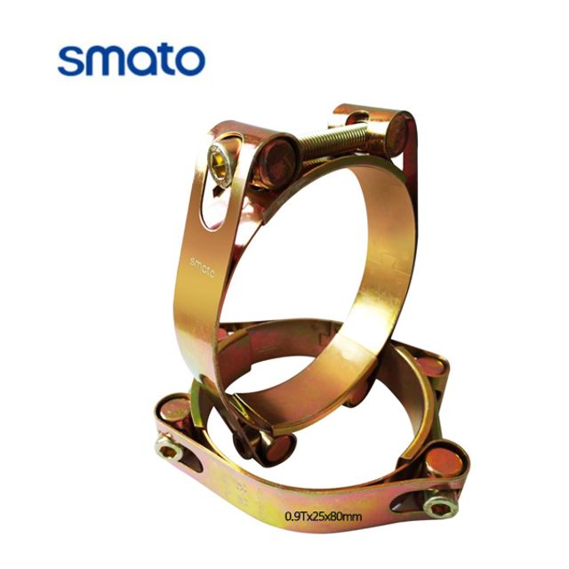 스틸 더블 고압밴드 반도 배관 0.9x25x80mm(5개입)