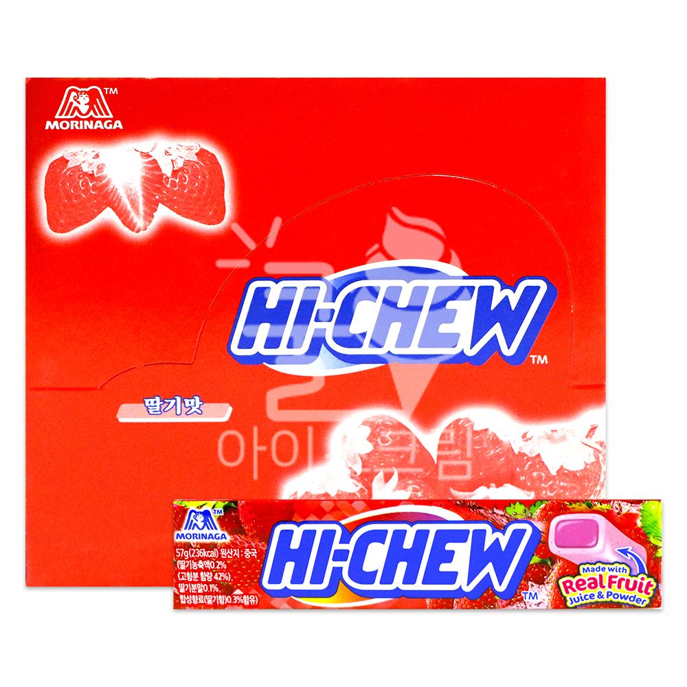 하이츄 딸기맛 57g x 12개 (1BOX)