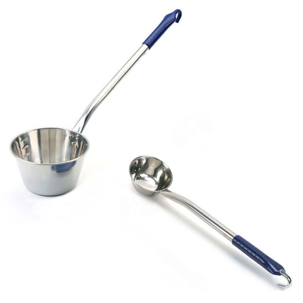 300cc 스텐 급식 배식 육수 국자 물국자 36cm 4호