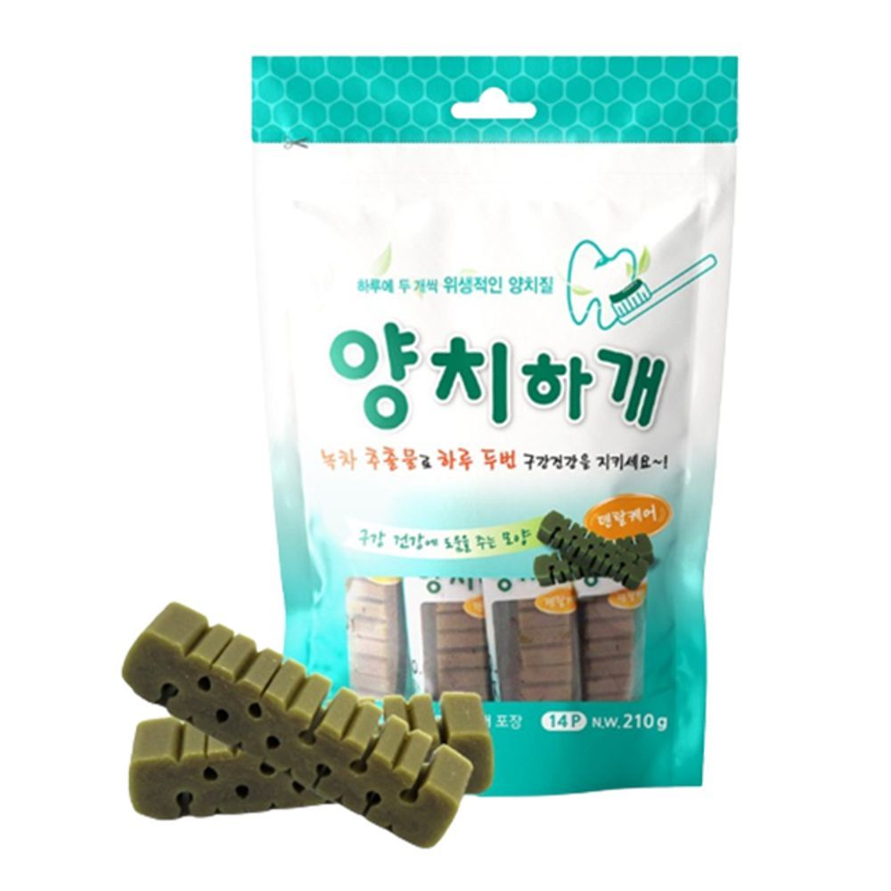 강아지 14P 양치껌 일상 반려견 입냄새 치석관리 개껌