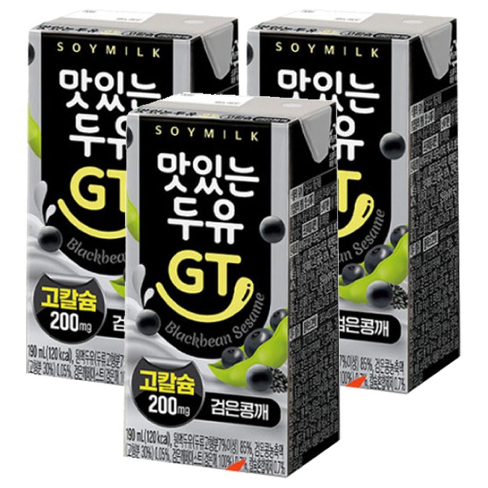 남양유업 맛있는두유 GT 검은콩깨 190mlx48팩