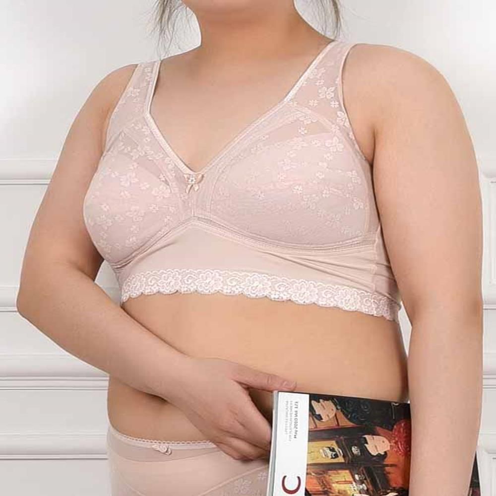 속옷 빅사이즈 저중심브라 탄탄한 여성언더웨어