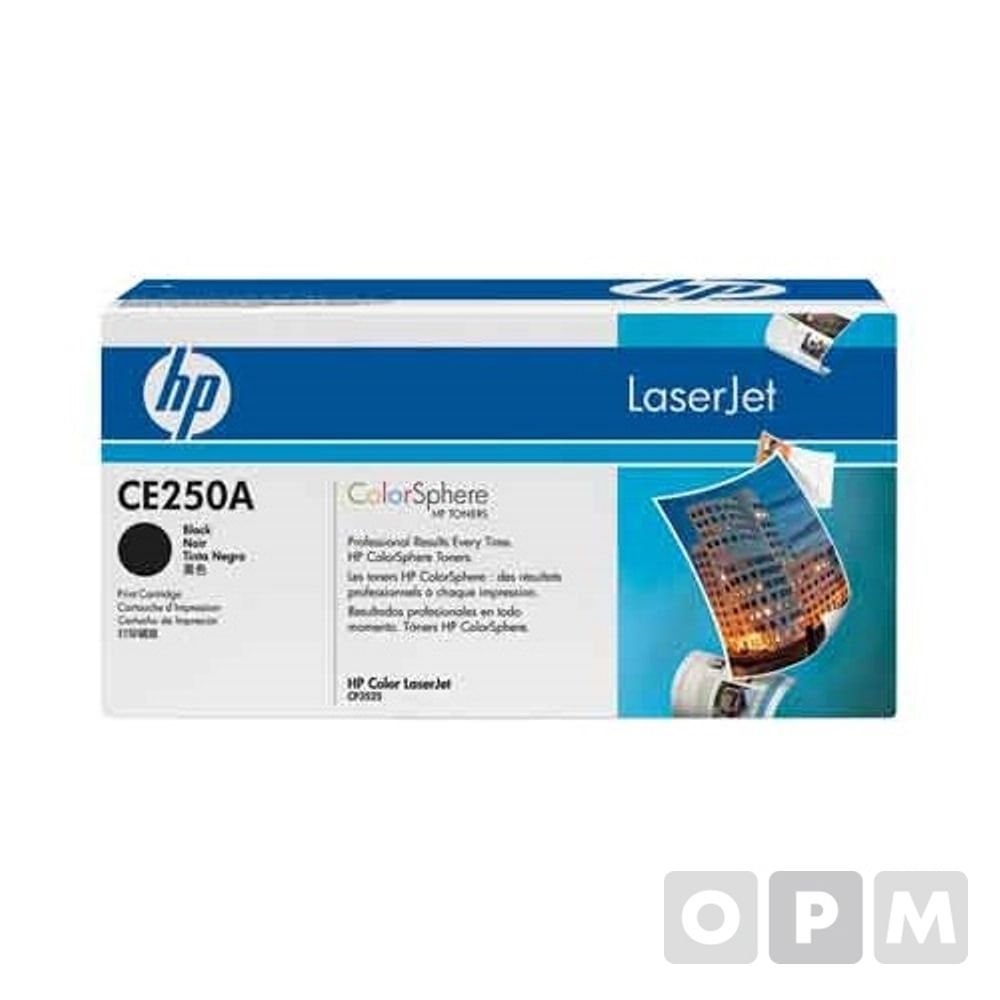 HP 토너 CE250A/검정/5000매/1EA