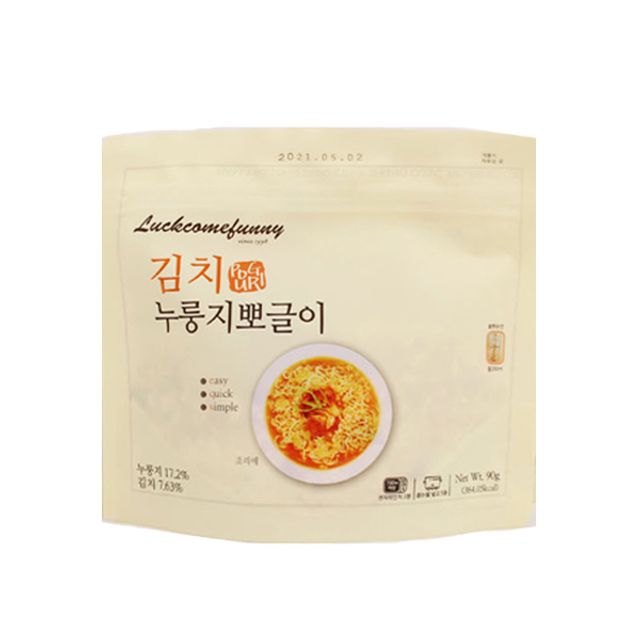 즉석밥 비상전투식량 김치누룽지 뽀글이라면밥 90g 3P