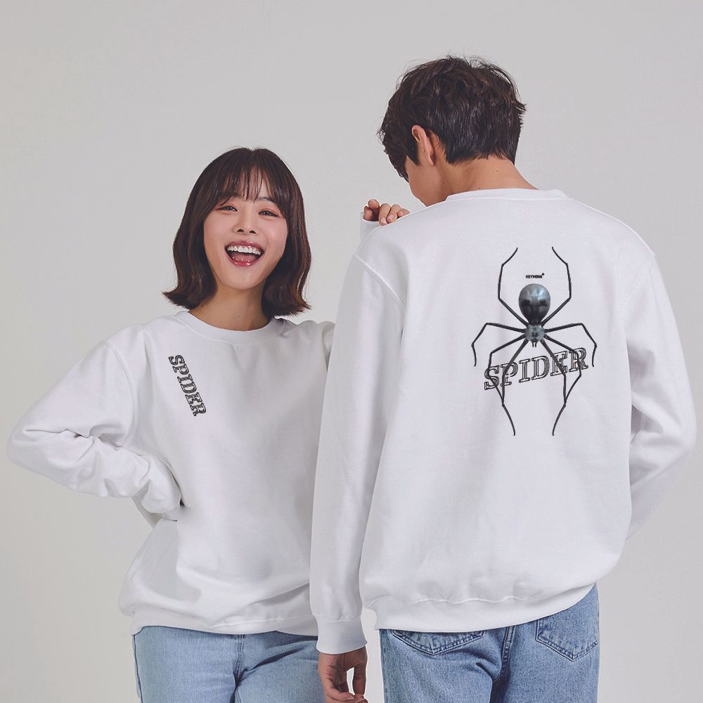 키밍 Spider 스파이더 거미 맨투맨 후드티