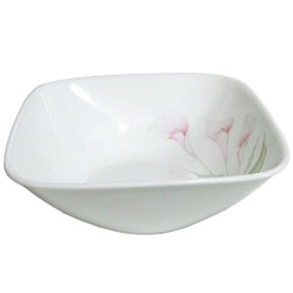 코렐 백합 사각 믹싱볼 22cm 1개 샐러드 냉면 라면