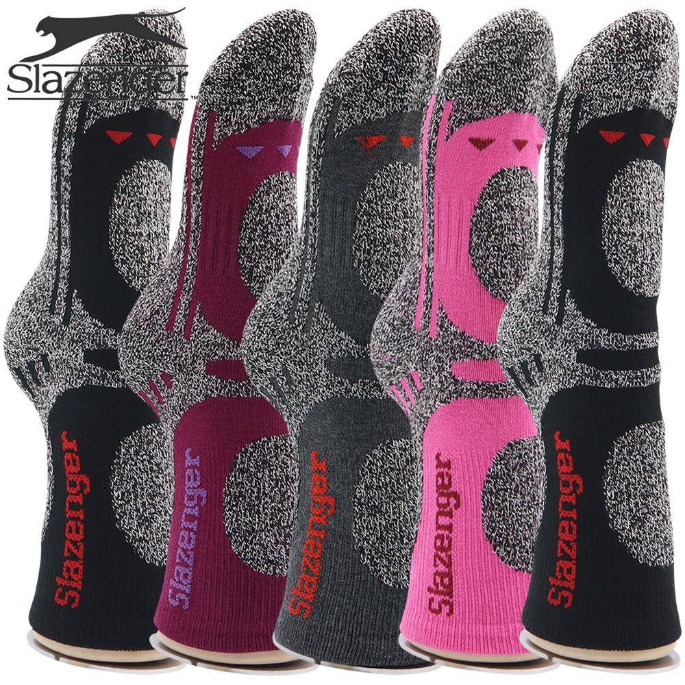 슬레진저 여자 등산양말 장목 스포츠 양말 4켤레 구성