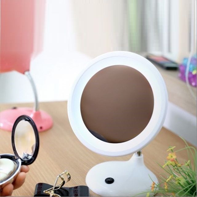 USB LED 확대 돋보기 거울 White 플렉시블 LED 내장