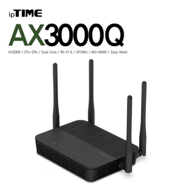 ipTIME(아이피타임) AX3000Q 11ax 유무선 공유기