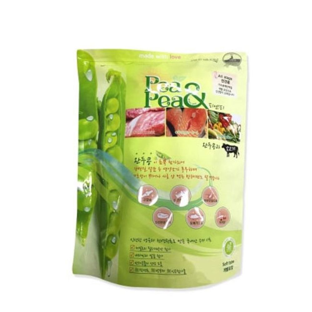강아지 소고기 완두콩 일상 3KG 1P 소프트 저온 건식