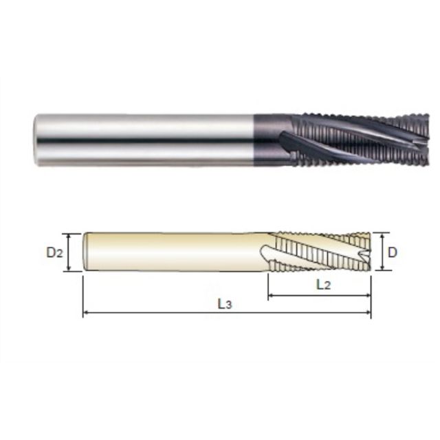 4G MILLS 라핑엔드밀 3F D8.0X8X20X70 (SG9E76080)