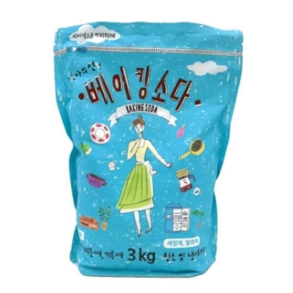 베이킹소다 3kg 1EA 다용도세정제 베이킹소다과일세척