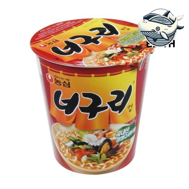 너구리 컵라면 박스 간편식 군것질 최강 템