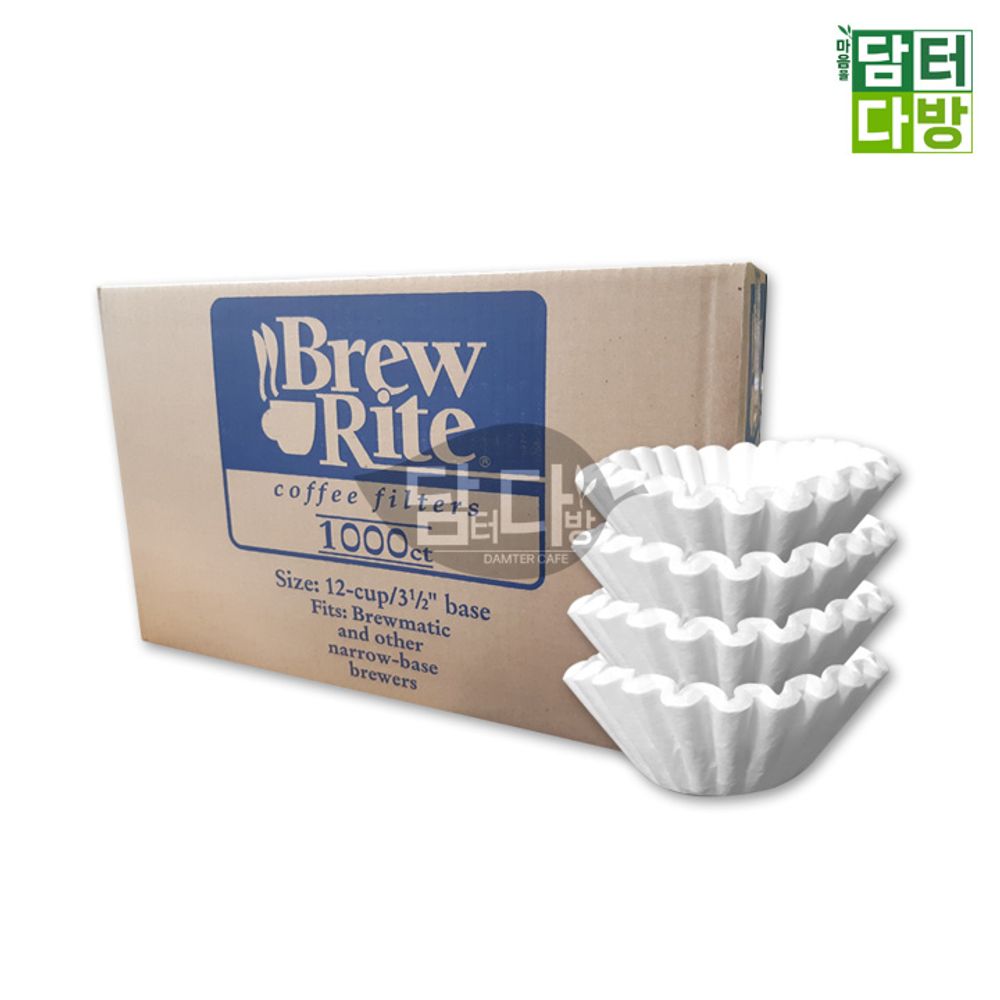 (B) Brew Rite 원형여과지 12-cup(49번) 1BOX(1000매)