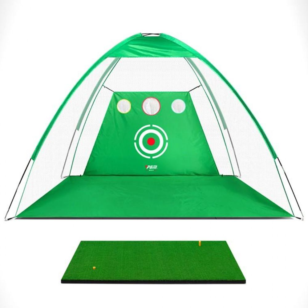텐트형 골프연습망 장타 퍼팅 스윙연습 표적 골프텐트