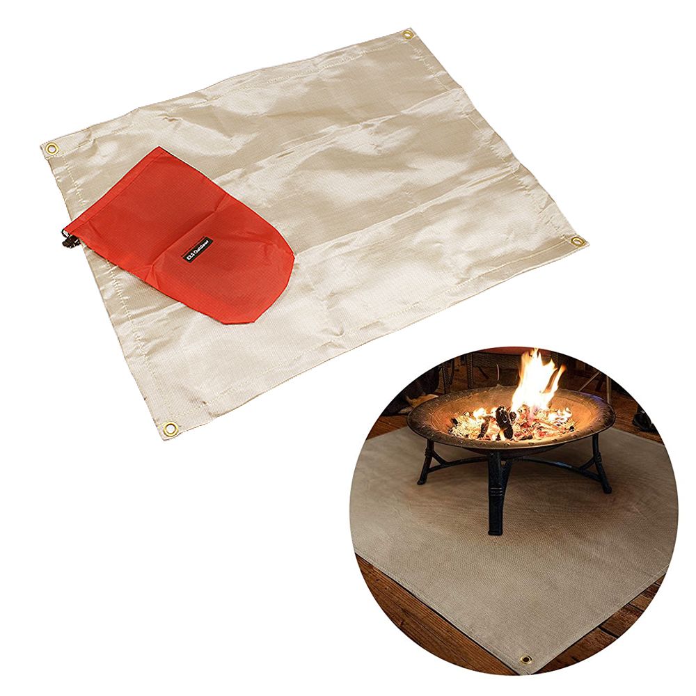 방염매트 테이블 보호 화재 안전 예방 내화 그릴 매트