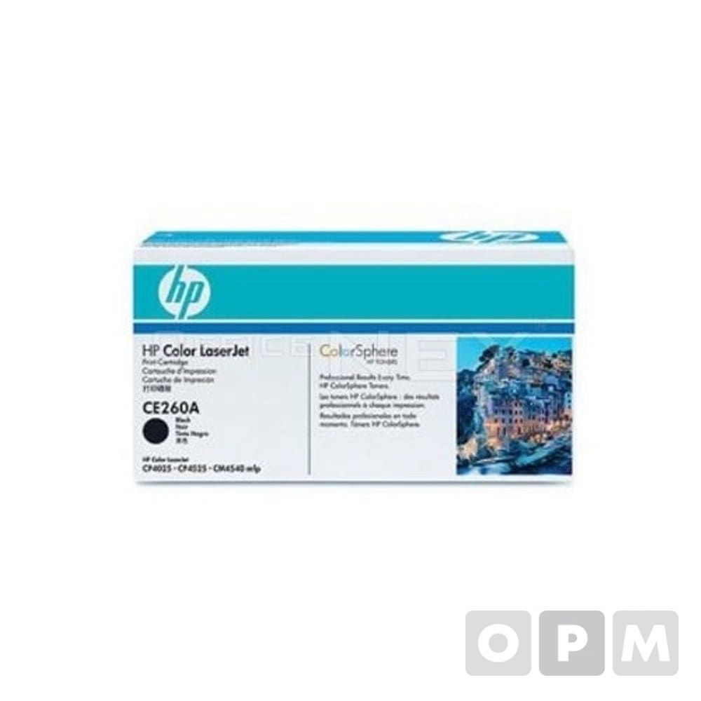 HP 토너 CE260A/검정/8500매/1EA