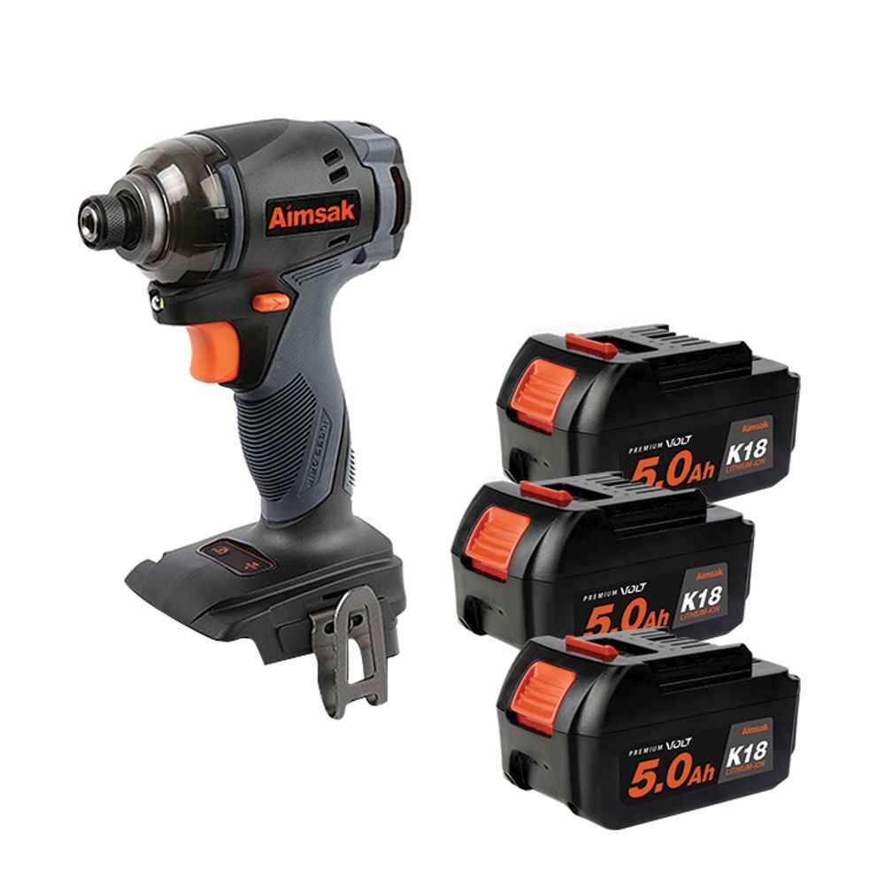 AIMSAK 충전임팩트드라이버_BL18M705-3B 18V/5.0Ah/