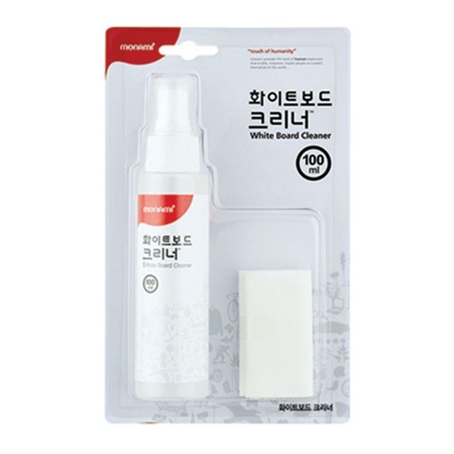 모나미 화이트보드 크리너 100ml 갑 12개입