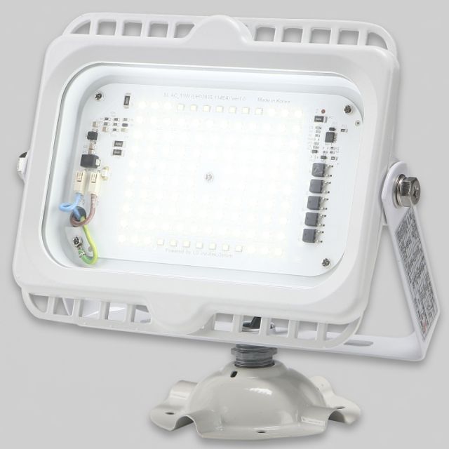 공장 간판용 사각LED투광기 화이트 50W