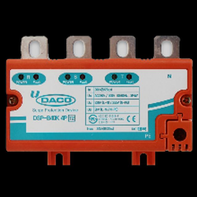 낙뢰보호기 SPD 서지보호기 DSP-B40K 4P lmax 40kA