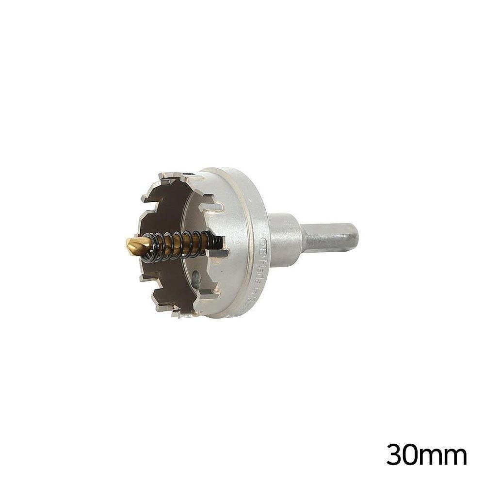 홀쏘 철판 금속용 30mm 초경 절삭 타공 드릴비트