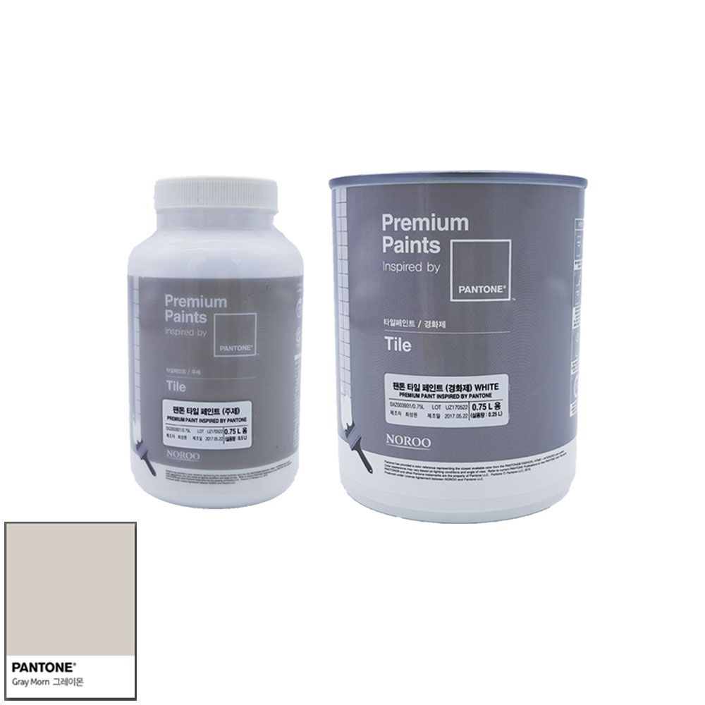 팬톤 프리미엄 타일페인트 750ml 그레이몬
