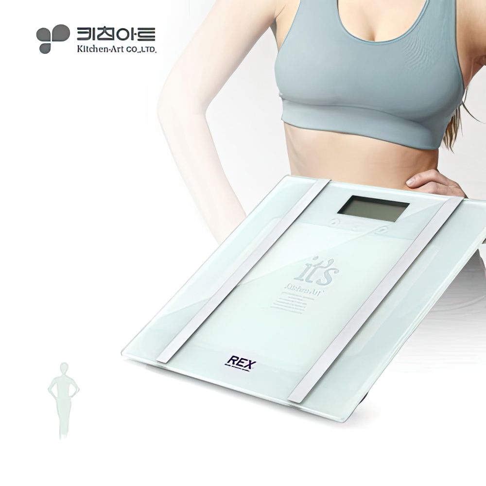 렉스 체지방 체수분 디지털 체중계 몸무게저울 측정계